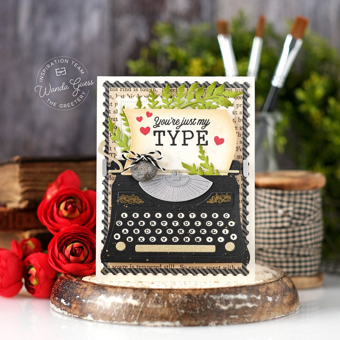 Just My Type Stamp Set