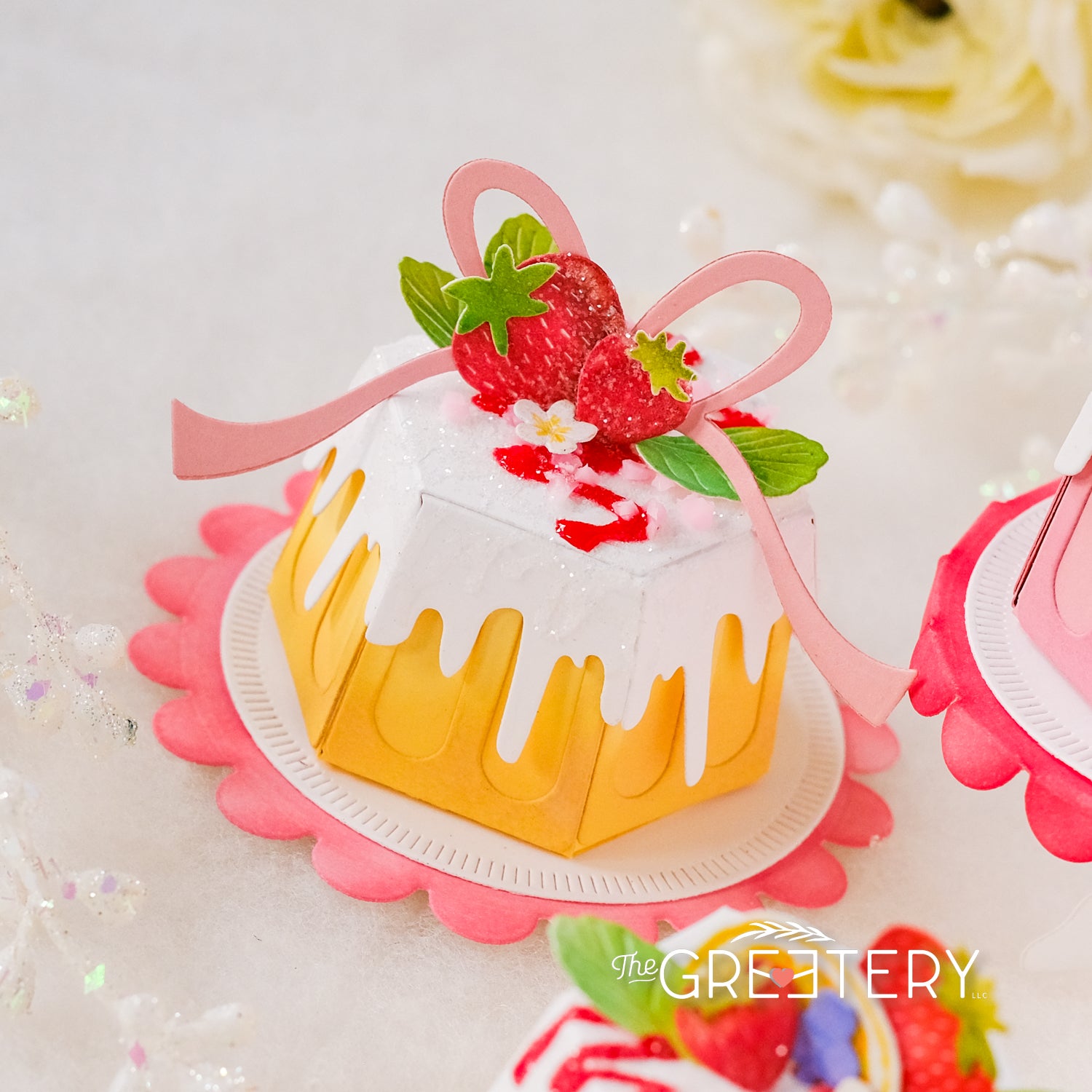 Figgy Pudding Bow Topper Die